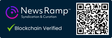 Blockchain Registration, Verification & Enhancement provided by NewsRamp™