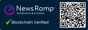 Blockchain Registration, Verification & Enhancement provided by NewsRamp™