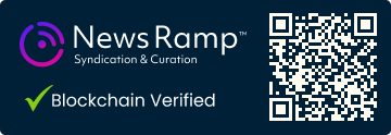 Blockchain Registration, Verification & Enhancement provided by NewsRamp™