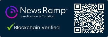 Blockchain Registration, Verification & Enhancement provided by NewsRamp™