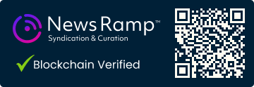 blockchain registration record for this content.