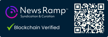 Blockchain Registration, Verification & Enhancement provided by NewsRamp™