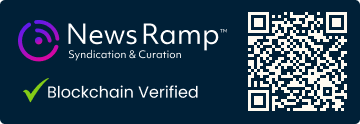 Blockchain Registration, Verification & Enhancement provided by NewsRamp™