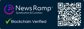 Blockchain Registration, Verification & Enhancement provided by NewsRamp™