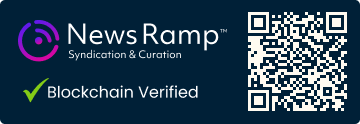 blockchain registration record for this content.