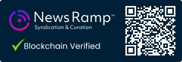 Blockchain Registration, Verification & Enhancement provided by NewsRamp™