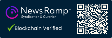 Blockchain Registration, Verification & Enhancement provided by NewsRamp™