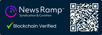 Blockchain Registration, Verification & Enhancement provided by NewsRamp™