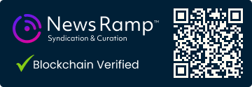 Blockchain Registration, Verification & Enhancement provided by NewsRamp™