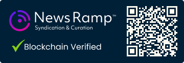 Blockchain Registration, Verification & Enhancement provided by NewsRamp™