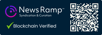 Blockchain Registration, Verification & Enhancement provided by NewsRamp™