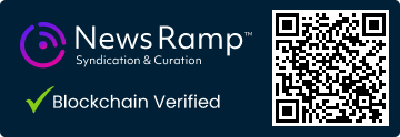 Blockchain Registration, Verification & Enhancement provided by NewsRamp™