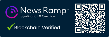 Blockchain Registration, Verification & Enhancement provided by NewsRamp™