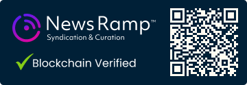 Blockchain Registration, Verification & Enhancement provided by NewsRamp™