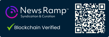Blockchain Registration, Verification & Enhancement provided by NewsRamp™