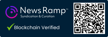 Blockchain Registration, Verification & Enhancement provided by NewsRamp™