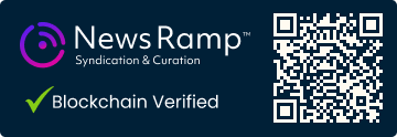 Blockchain Registration, Verification & Enhancement provided by NewsRamp™