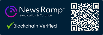 Blockchain Registration, Verification & Enhancement provided by NewsRamp™