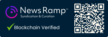 blockchain registration record for this content.