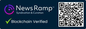 Blockchain Registration, Verification & Enhancement provided by NewsRamp™