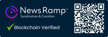 Blockchain Registration, Verification & Enhancement provided by NewsRamp™