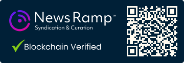 Blockchain Registration, Verification & Enhancement provided by NewsRamp™