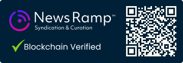 Blockchain Registration, Verification & Enhancement provided by NewsRamp™