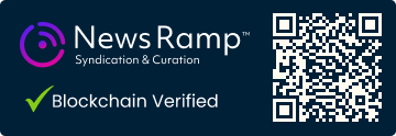 Blockchain Registration, Verification & Enhancement provided by NewsRamp™