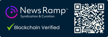 Blockchain Registration, Verification & Enhancement provided by NewsRamp™