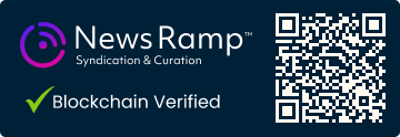 Blockchain Registration, Verification & Enhancement provided by NewsRamp™