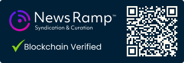 Blockchain Registration, Verification & Enhancement provided by NewsRamp™