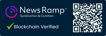 Blockchain Registration, Verification & Enhancement provided by NewsRamp™