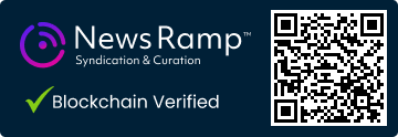 Blockchain Registration, Verification & Enhancement provided by NewsRamp™