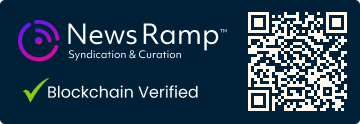 Blockchain Registration, Verification & Enhancement provided by NewsRamp™