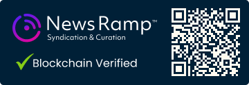 Blockchain Registration, Verification & Enhancement provided by NewsRamp™