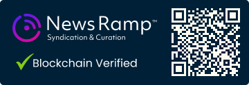 Blockchain Registration, Verification & Enhancement provided by NewsRamp™