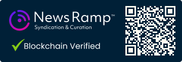 Blockchain Registration, Verification & Enhancement provided by NewsRamp™