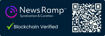 blockchain registration record for the source press release.
