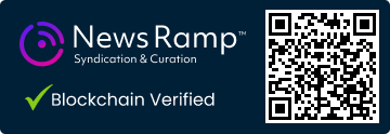 Blockchain Registration, Verification & Enhancement provided by NewsRamp™