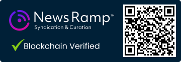 Blockchain Registration, Verification & Enhancement provided by NewsRamp™