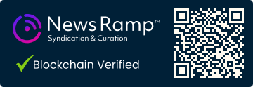 Blockchain Registration, Verification & Enhancement provided by NewsRamp™