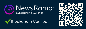 Blockchain Registration, Verification & Enhancement provided by NewsRamp™