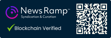 Blockchain Registration, Verification & Enhancement provided by NewsRamp™