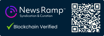 Blockchain Registration, Verification & Enhancement provided by NewsRamp™