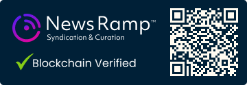 Blockchain Registration, Verification & Enhancement provided by NewsRamp™