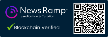 Blockchain Registration, Verification & Enhancement provided by NewsRamp™