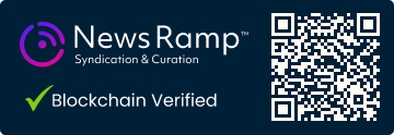 Blockchain Registration, Verification & Enhancement provided by NewsRamp™