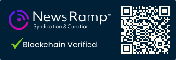 Blockchain Registration, Verification & Enhancement provided by NewsRamp™