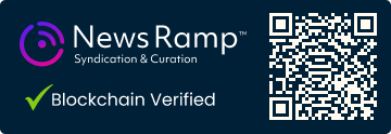 Blockchain Registration, Verification & Enhancement provided by NewsRamp™