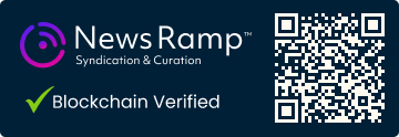 Blockchain Registration, Verification & Enhancement provided by NewsRamp™